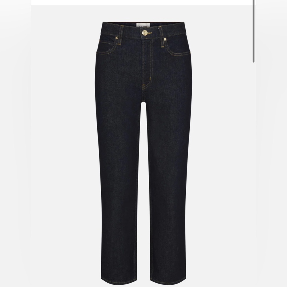 FRAME The Hang Mid Rise Straight Jeans 24